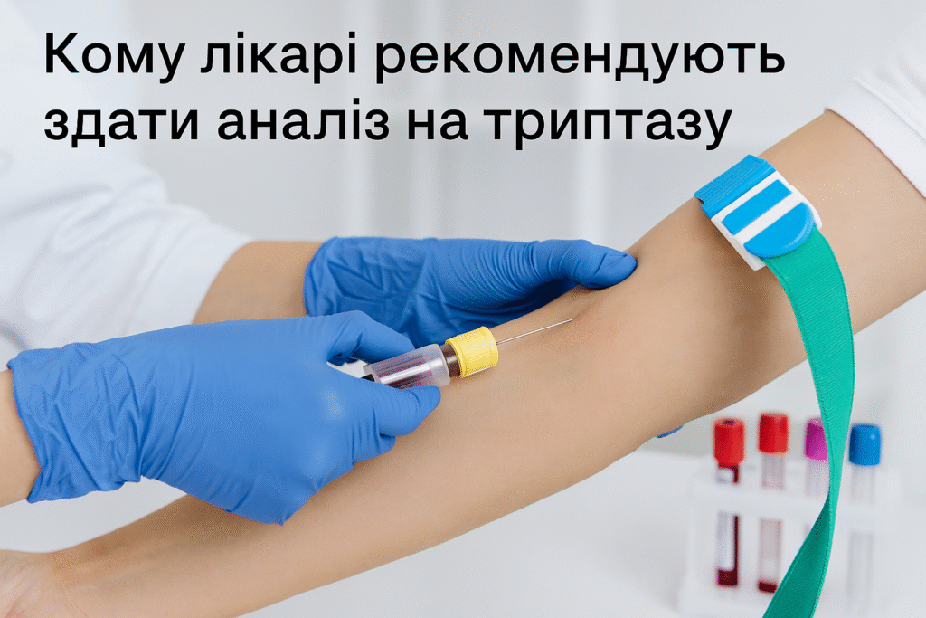 Забір венозної крові на аналіз триптази в медичному центрі